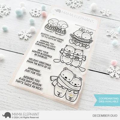 Mama Elephant Stempel - December Duo